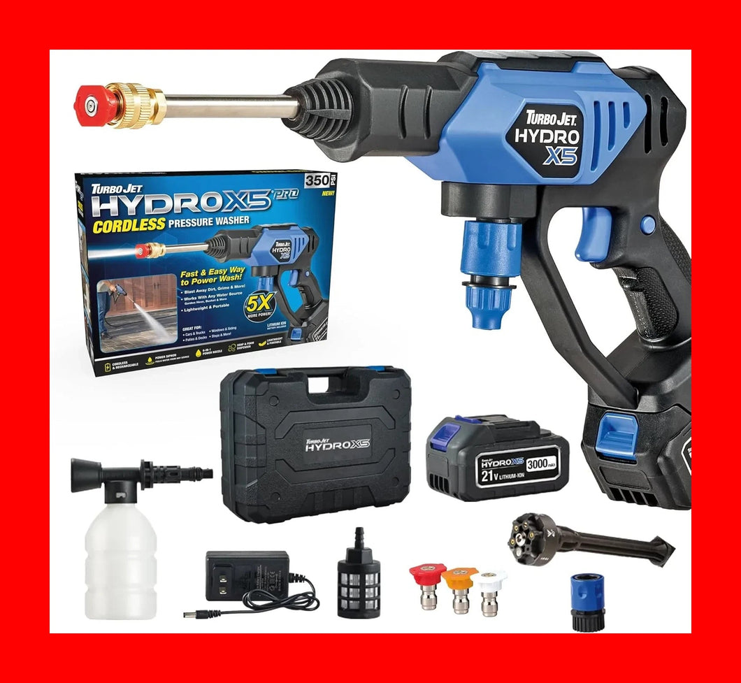 Hydro X5 - Hydro X5 Pressure Washer Turbo Jet