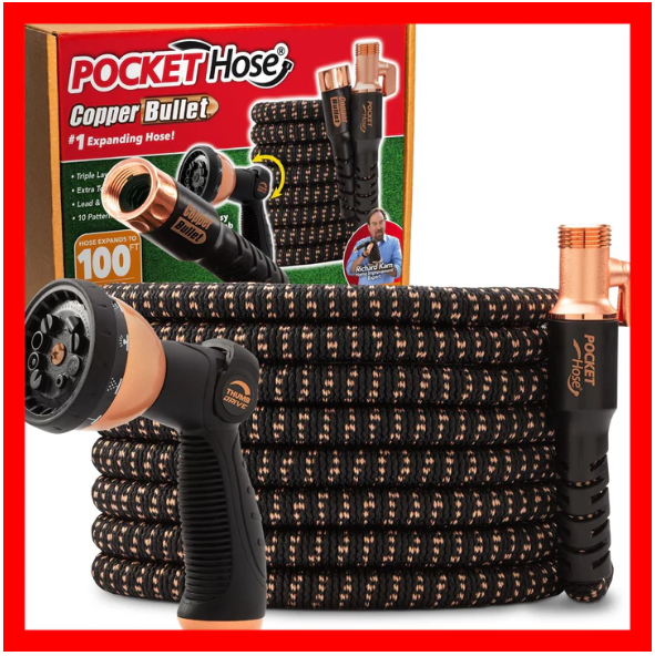 Pocket Hose Copper Bullet Pockethoses