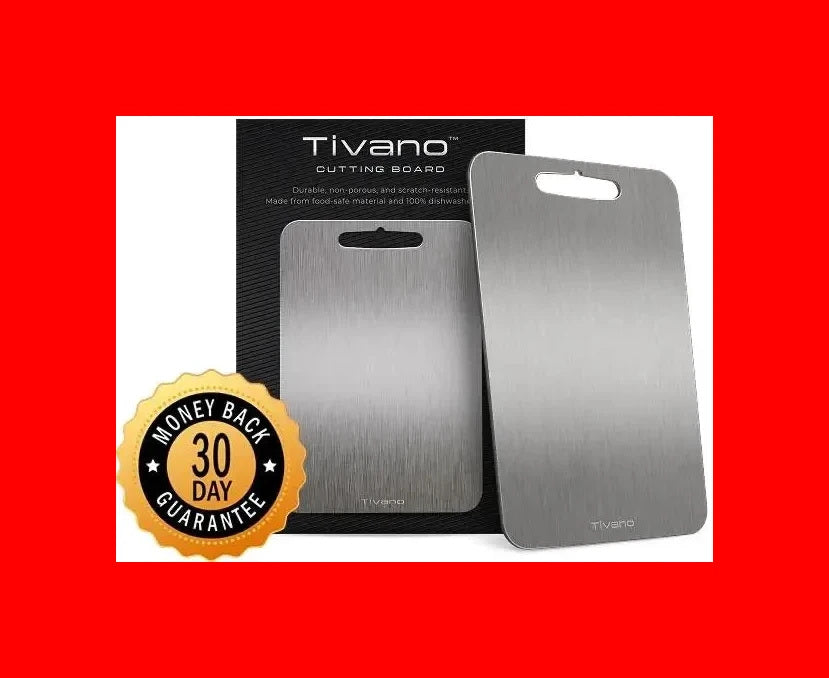 Tivano Cutting Board - Titanium Cutting Board